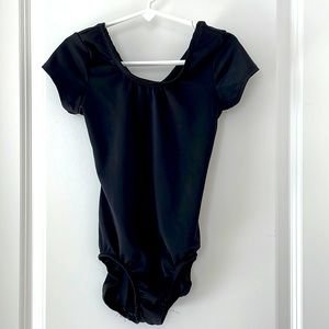 Girls Dance Short-Sleeved Leotard